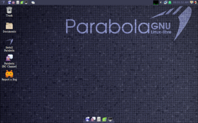 Parabola SystemD LXDE Edition screenshot